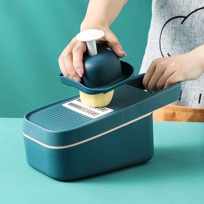 Green Multifunction Vegetable Grater