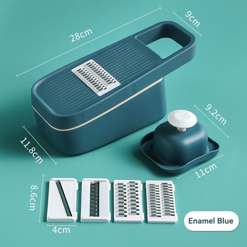 Green Multifunction Vegetable Grater